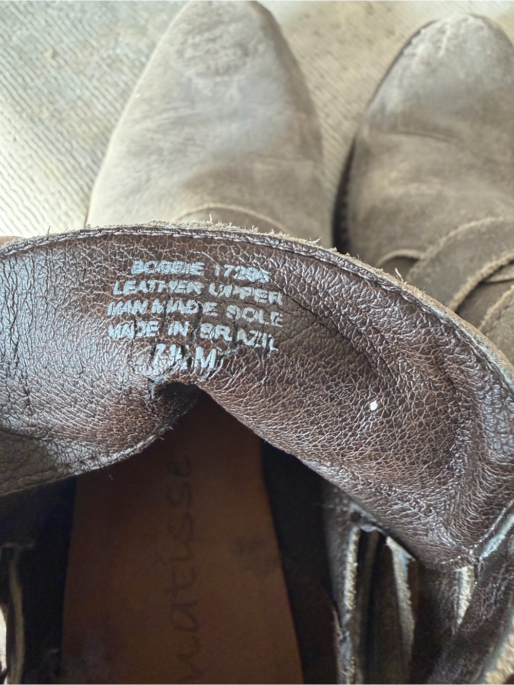 Matisse Leather Boots-7.5 - Picture 7 of 8